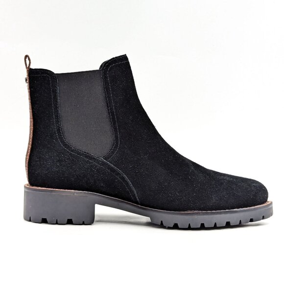 Sam Edelman Women Jacklyn Black Suede Chelsea Boots size 8 - Picture 11 of 11